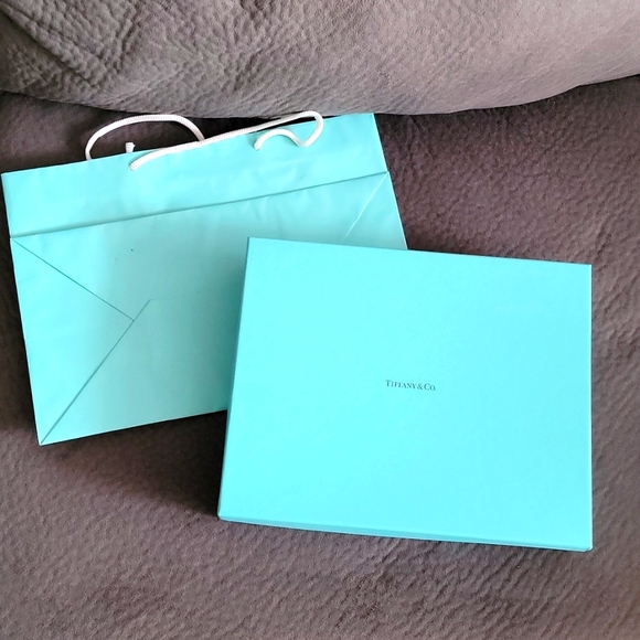 Tiffany & Co Home Accessory Large Gift Box w Shopping Bag - Picture 3 of 13